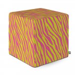 Taburet Updeco Cub XL Zebra pink