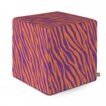 Taburet Updeco cub XL Zebra purple