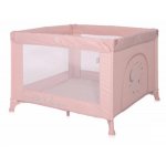 Tarc de joaca pentru copii Lorello Sunny Playground Mellow Rose Star deschidere laterala cu fermoar, geanta de transport