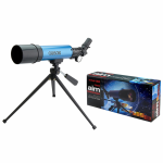Telescop refractor 50mm cu Zoom 20-80x si trepied de masa