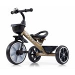 Tricicleta pentru copii Milly Mally Bobby Golden cu cadru robust din otel, roti Eva, +24 luni