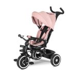 Tricicleta pentru copii Lorelli Tino Pink cu sezut rotativ 360 grade, scaun rabatabil, control parental, greutate admisa 25 kg