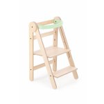 Turn de invatare Learning Tower din lemn pliabil MamaToyz verde