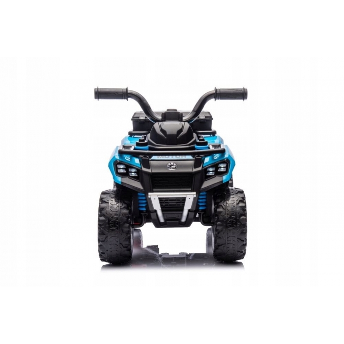 ATV electric pentru copii R-Sport J9 Albastru, roti si scaun din plastic, putere 25W, 70x44x40 cm, varsta 1.5-4 ani
