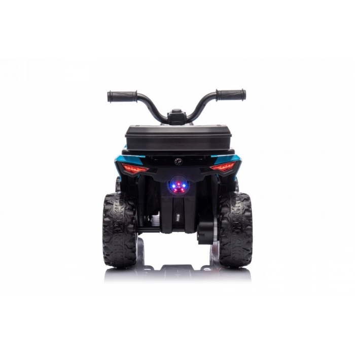 ATV electric pentru copii R-Sport J9 Albastru, roti si scaun din plastic, putere 25W, 70x44x40 cm, varsta 1.5-4 ani - 1