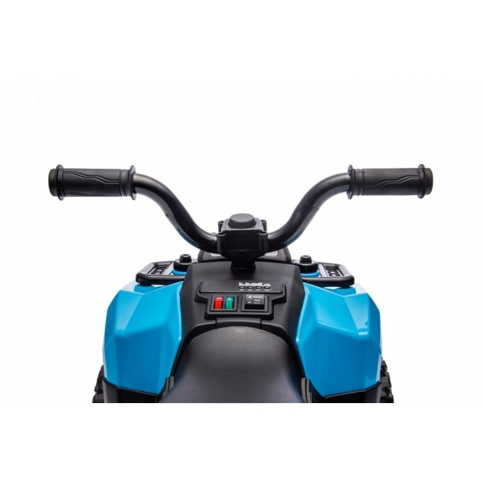 ATV electric pentru copii R-Sport J9 Albastru, roti si scaun din plastic, putere 25W, 70x44x40 cm, varsta 1.5-4 ani - 3
