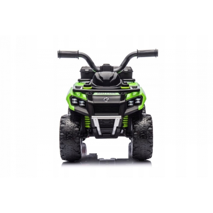 ATV electric pentru copii R-Sport J9 Verde, roti si scaun din plastic, putere 25W, 70x44x40 cm, varsta 1.5-4 ani - 1