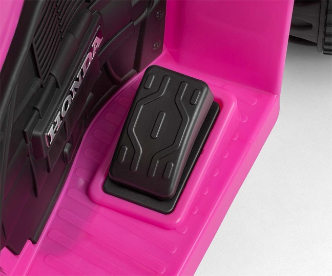 Atv electric pentru copii Honda Pink 30W 18-36 luni cu licenta, sunete si lumini - 3