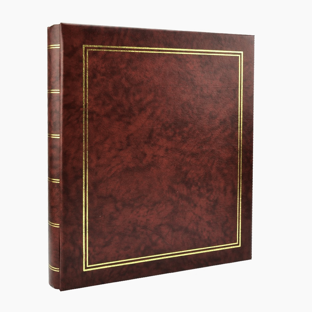 Album foto classic tip carte, slip in 10x15, 500 poze culoare maro - 1