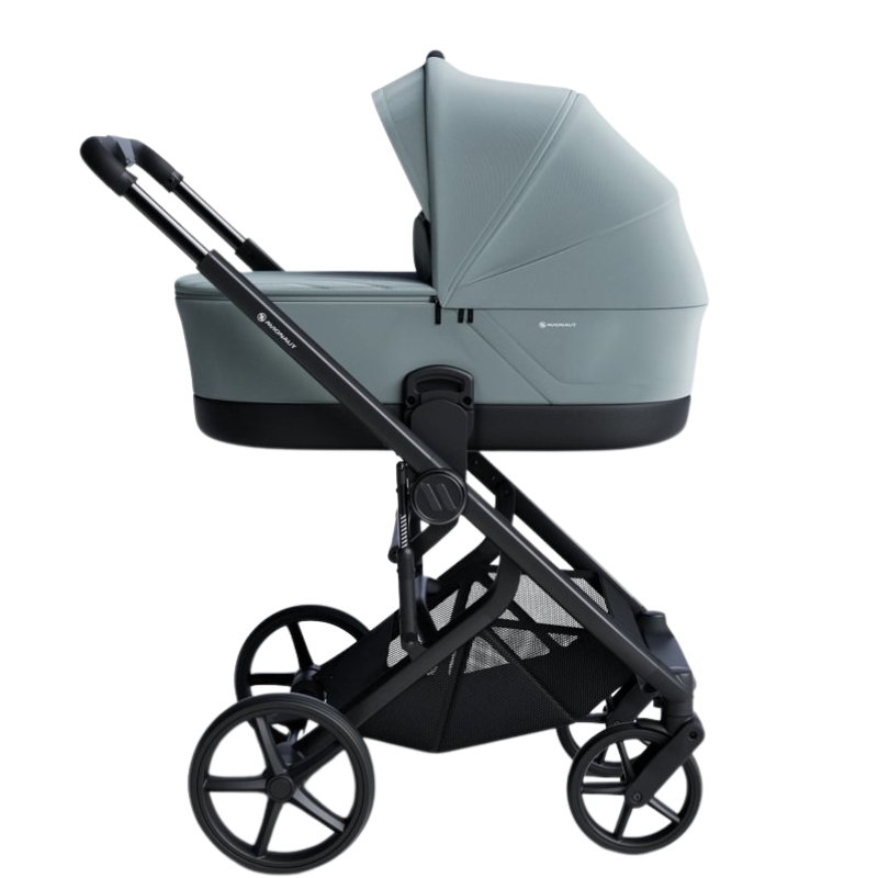 Carucior pentru copii Avionaut Sirius Blue 2 in 1 cu suspensie, maner telescopic, geanta, greutate admisa 22 kg - 2