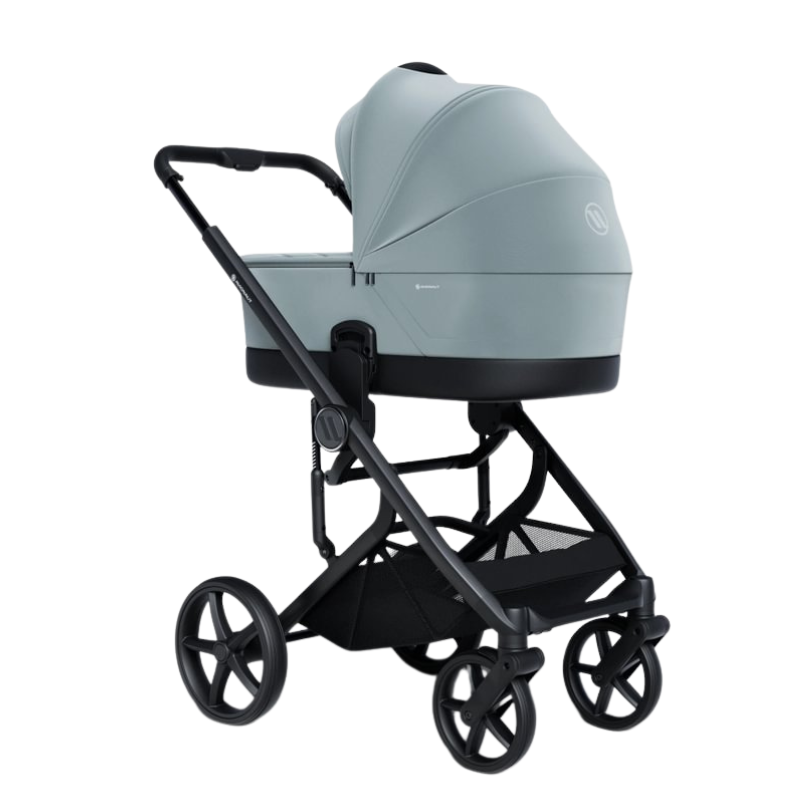 Carucior pentru copii Avionaut Sirius Blue 2 in 1 cu suspensie, maner telescopic, geanta, greutate admisa 22 kg - 4