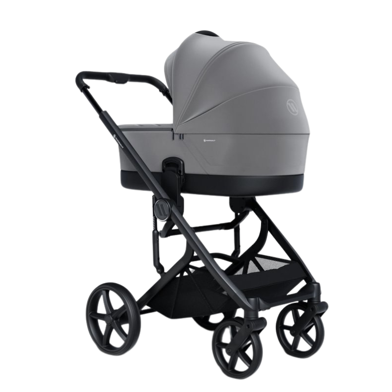 Carucior pentru copii Avionaut Sirius Grey 2 in 1 cu suspensie, maner telescopic, geanta, greutate admisa 22 kg - 9