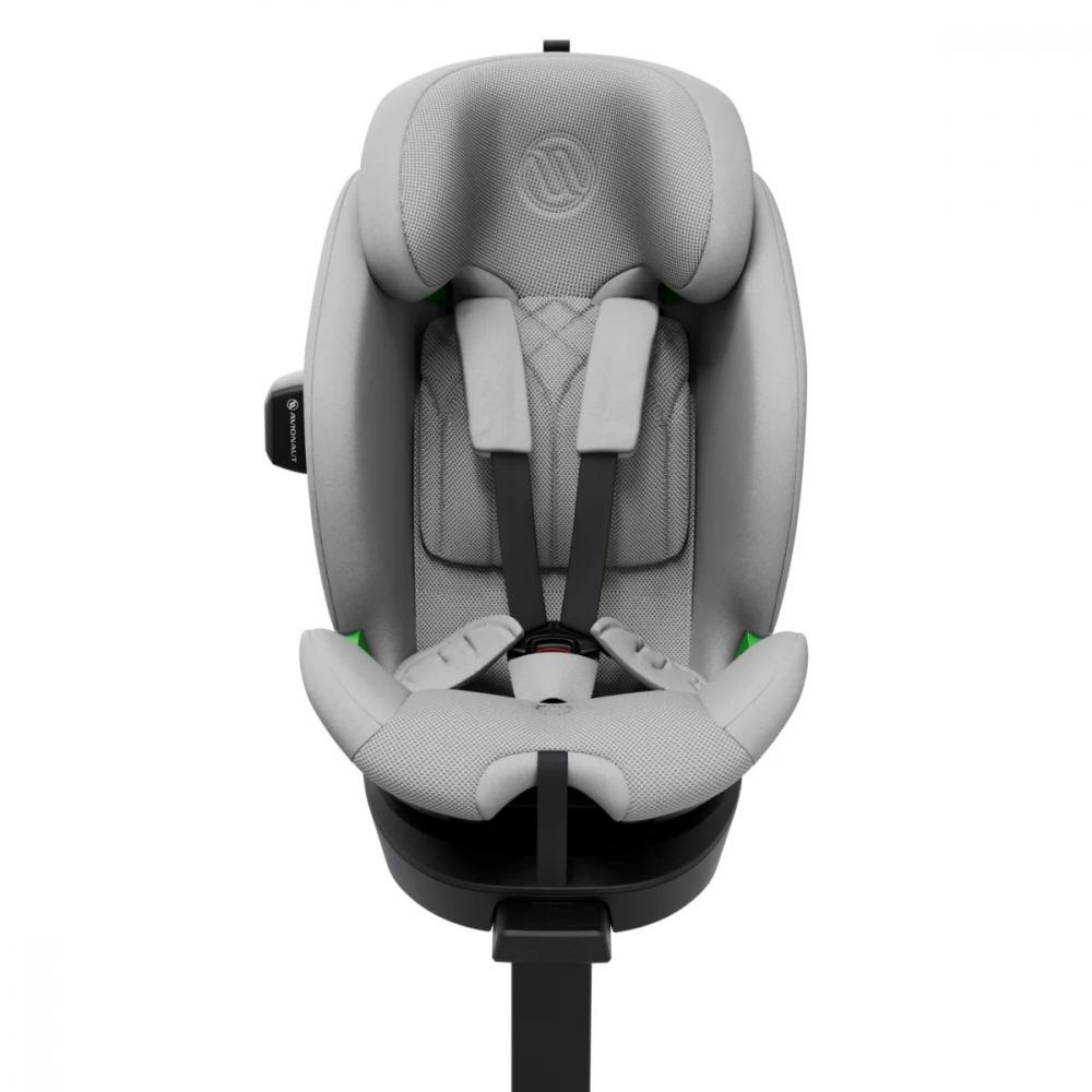 Scaun auto cu isofix Avionaut Stardust Airflow Grey, rotatie 360 grade, picior de sustinere, spatar reglabil - 2