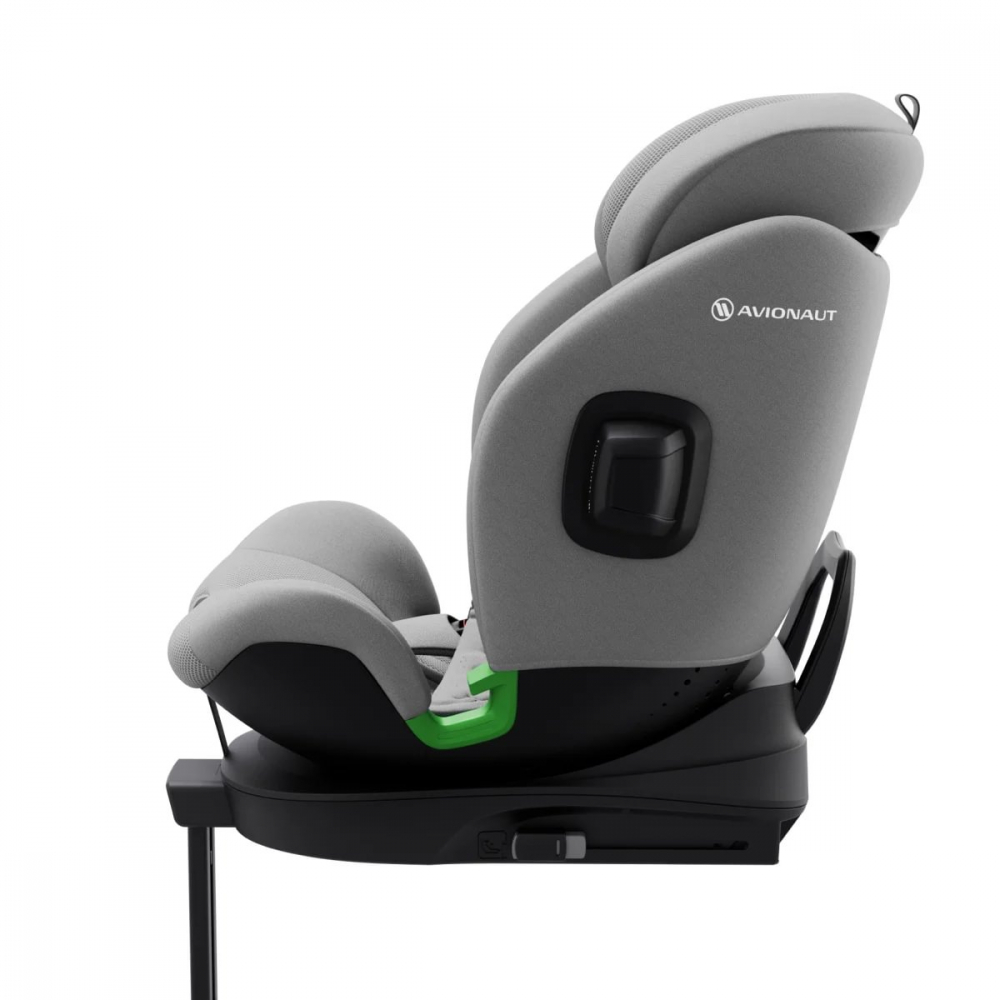 Scaun auto cu isofix Avionaut Stardust Airflow Grey, rotatie 360 grade, picior de sustinere, spatar reglabil - 3