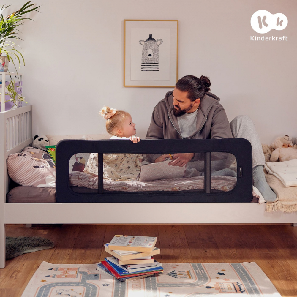 Bariera de pat Kinderkraft guard and dream black - 2 | YEO