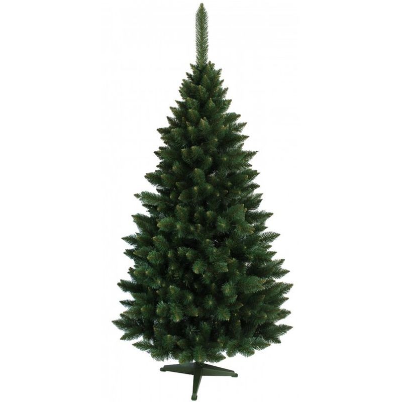 Brad artificial, aspect pin himalaya, inaltime 200 cm, verde natural, suport - 1