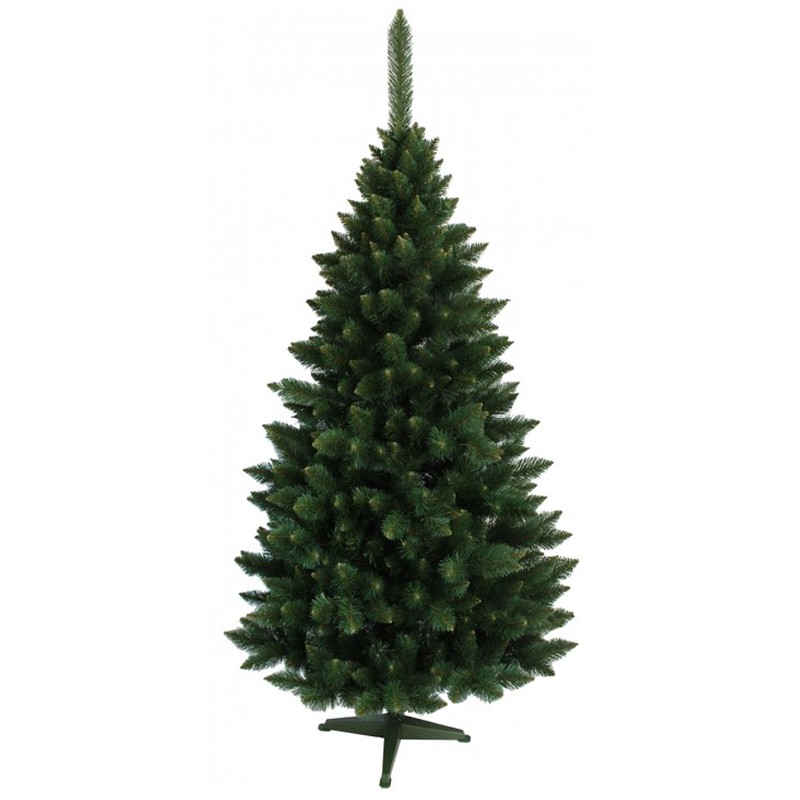 Brad artificial pin himalaya 180 cm, cu aspect real de conifer, suport inclus - 3