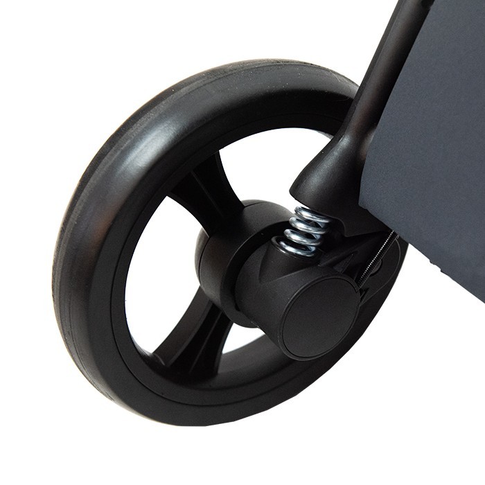 Carucior pentru copii Espiro Just Verde 0-22 kg, compact, sistem de pliere automata cu o singura mana, accesorii incluse - 3
