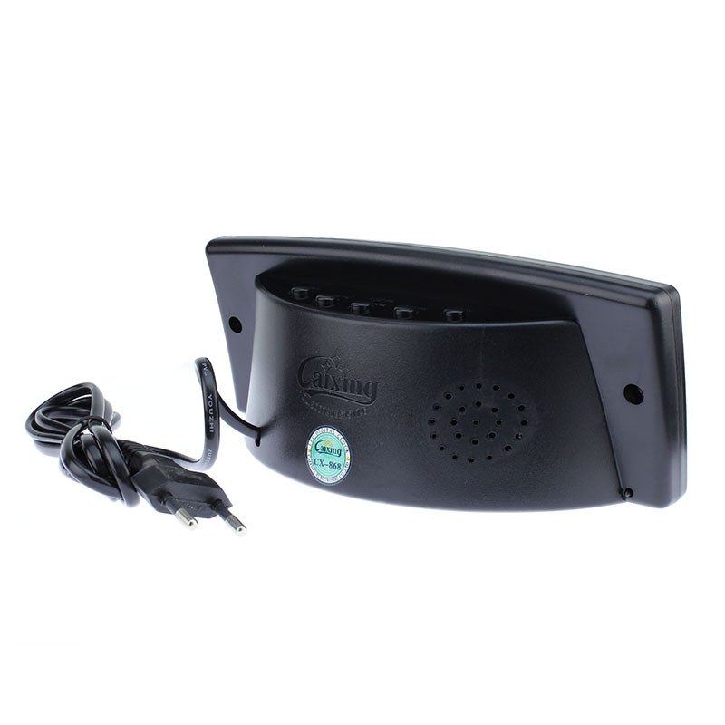 Ceas digital afisaj led rosu, data, alarma, temperatura Caixing Negru - 2 | YEO