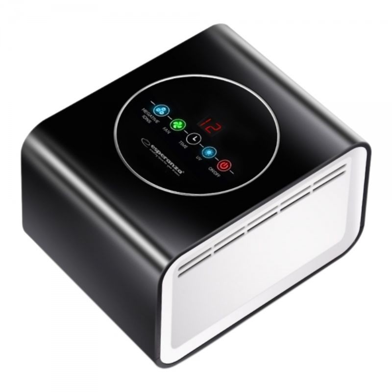 Dispozitiv de sterilizare cu lampa uv-c, purificare aer 30 mch 10w, 3 filtre, suprafata 20 mp, afisaj lcd, timer - 2 | YEO