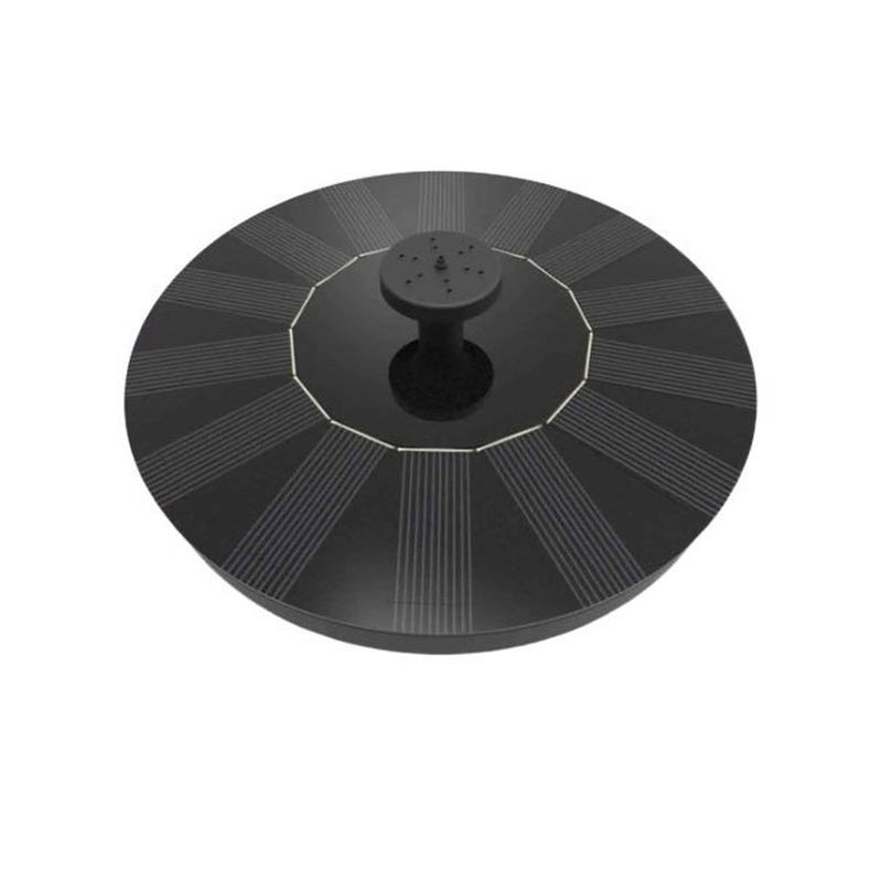 Fantana cu incarcare solara, 4 duze, jet 40 cm, diametru 13 cm, ipx8 - 8