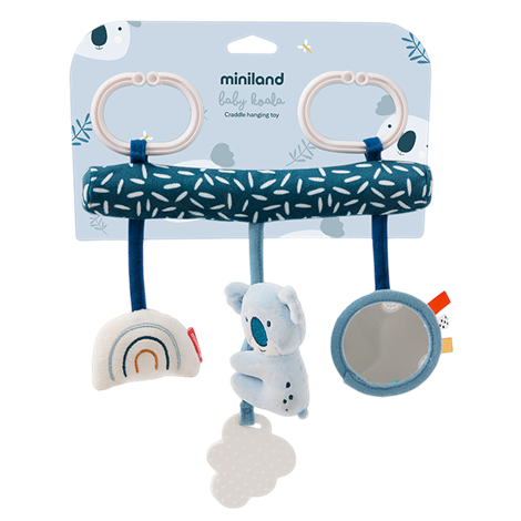 Jucarie pentru leagan si carucior cu sunete si oglinda Ursulet Koala - 4