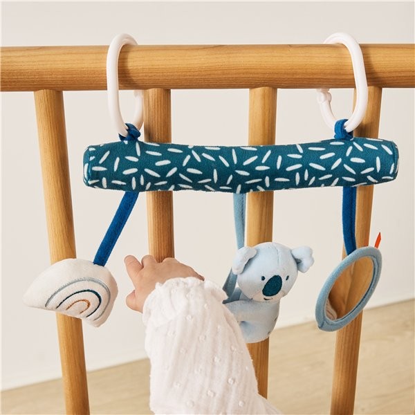 Jucarie pentru leagan si carucior cu sunete si oglinda Ursulet Koala - 3