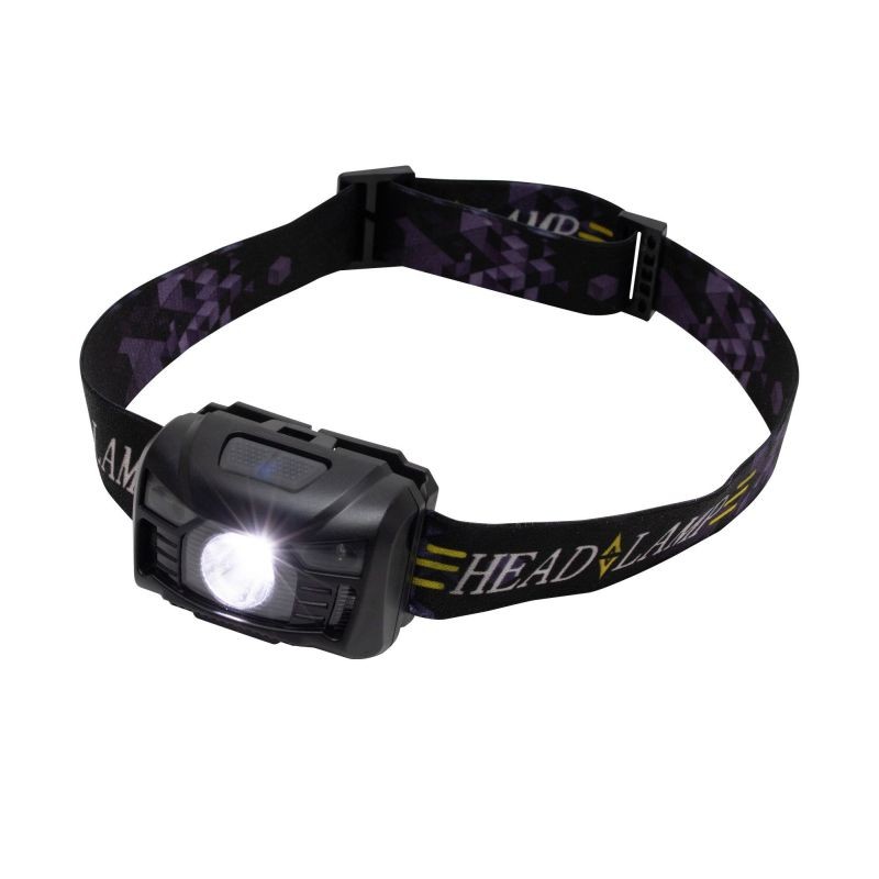 Lanterna frontala, 3 led-uri, 100 lm, senzor miscare pir, reincarcabila - 1 | YEO