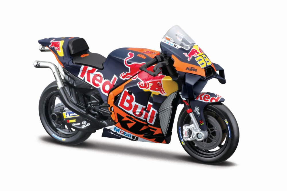Motocicleta metalica Maisto Red bull ktm scara 1:18