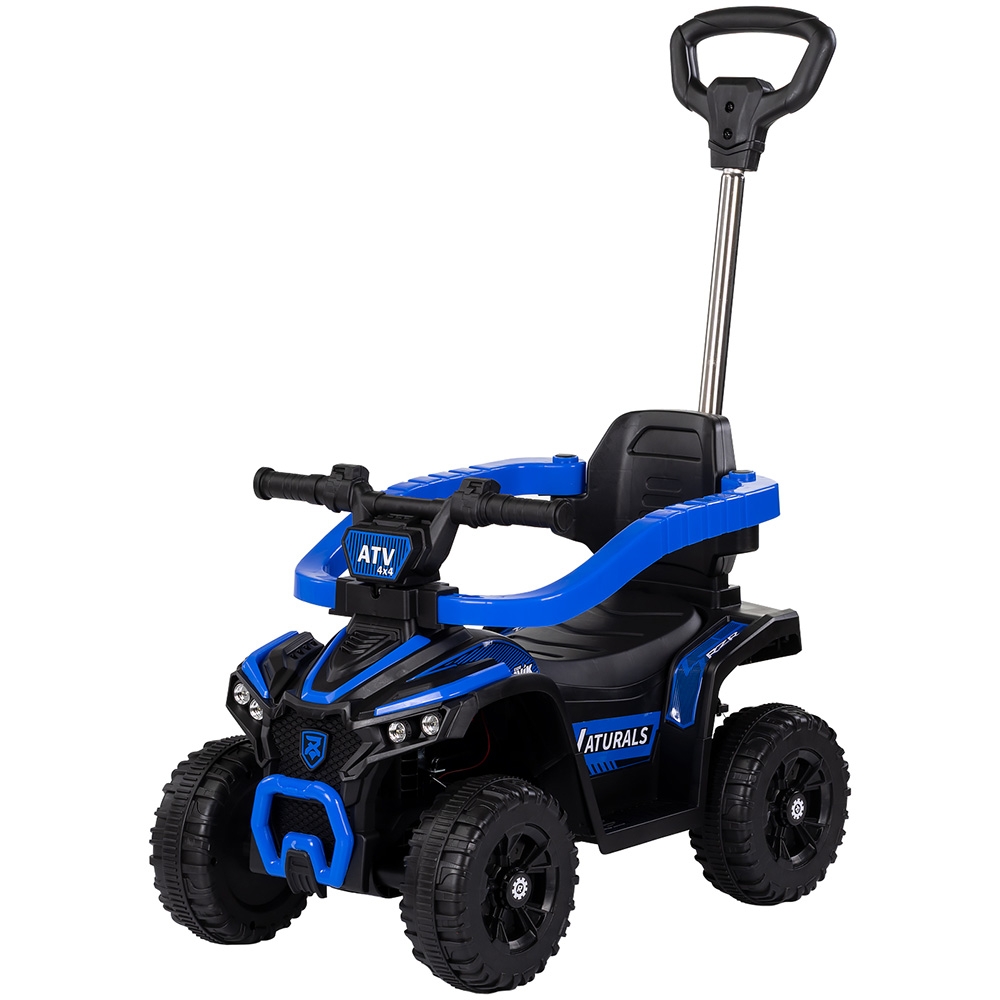 Masinuta de impins Chipolino ATV Blue cu maner, efecte luminoase si sonore - 3