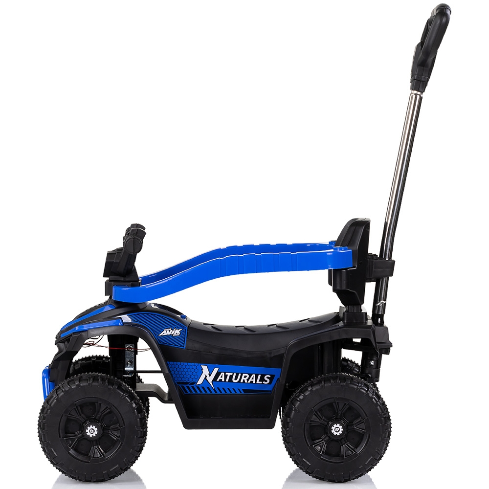 Masinuta de impins Chipolino ATV Blue cu maner, efecte luminoase si sonore - 2