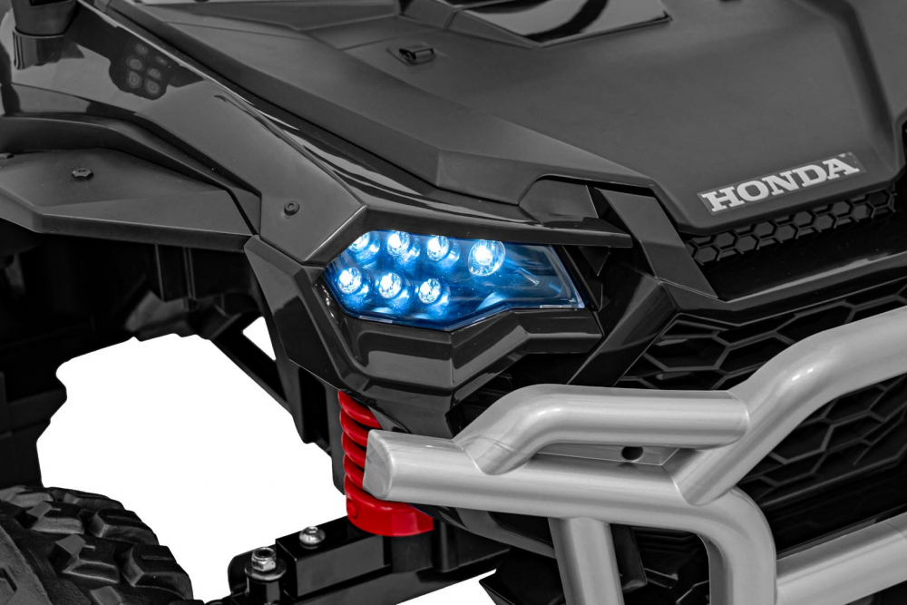 Masinuta electrica 4x4 pentru copii Honda Black, motor 4 x 120W, baterie 24V9Ah, cu telecomanda 2.4G, 2 viteze, panou audio, lumini led, amortizoare - 3