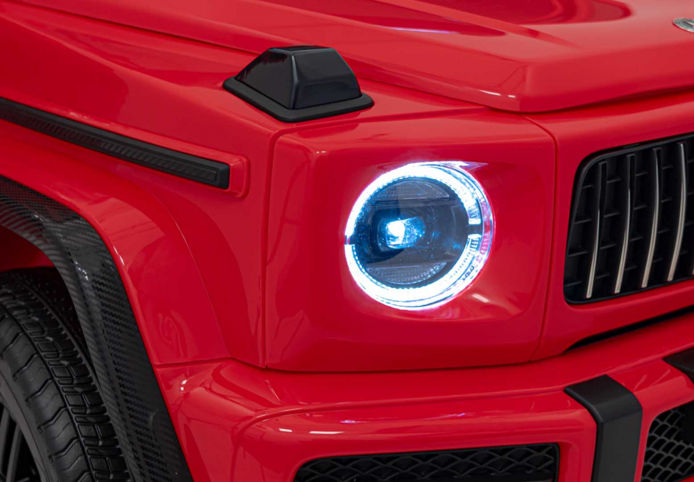 Masinuta electrica 4x4 pentru copii Mercedes Benz G63 AMG XXL, motor 4 x 200W, baterie 24V7Ah, panou audio, buton de pornire, slow start, dimenesiune 159 x 97 x  81 cm - 4