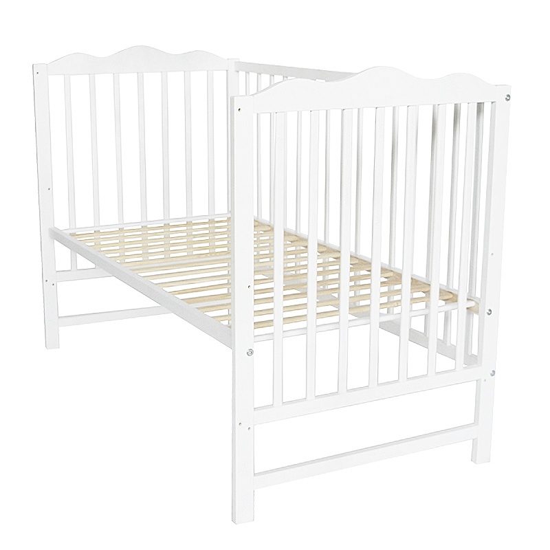 Patut pentru copii E-kids Laura din lemn masiv 120x60 cm - 1