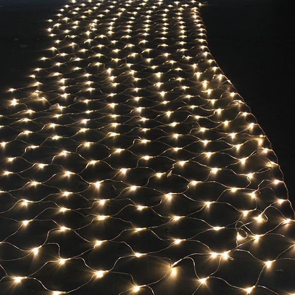 Plasa de lumini pentru exterior 6x4 m Home Alb 400 led-uri - 5