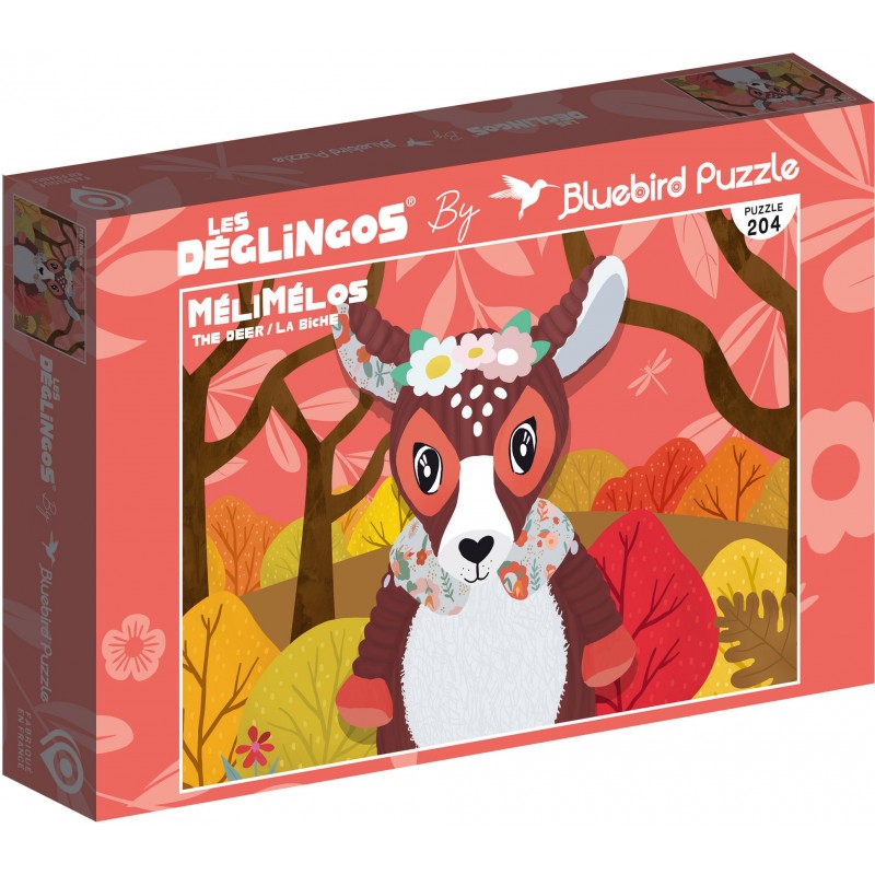 Puzzle 204 piese XXL Bluebird Les Deglingos Melimelos