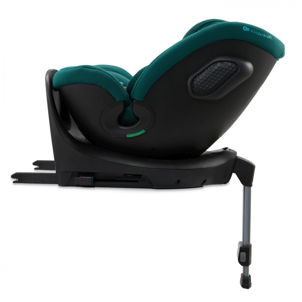 Scaun auto Kinderkraft Xrider 2 Green, i-size, 40-150 cm, rotativ, spatar reglabil, SPS, tetiera ajustabila - 4