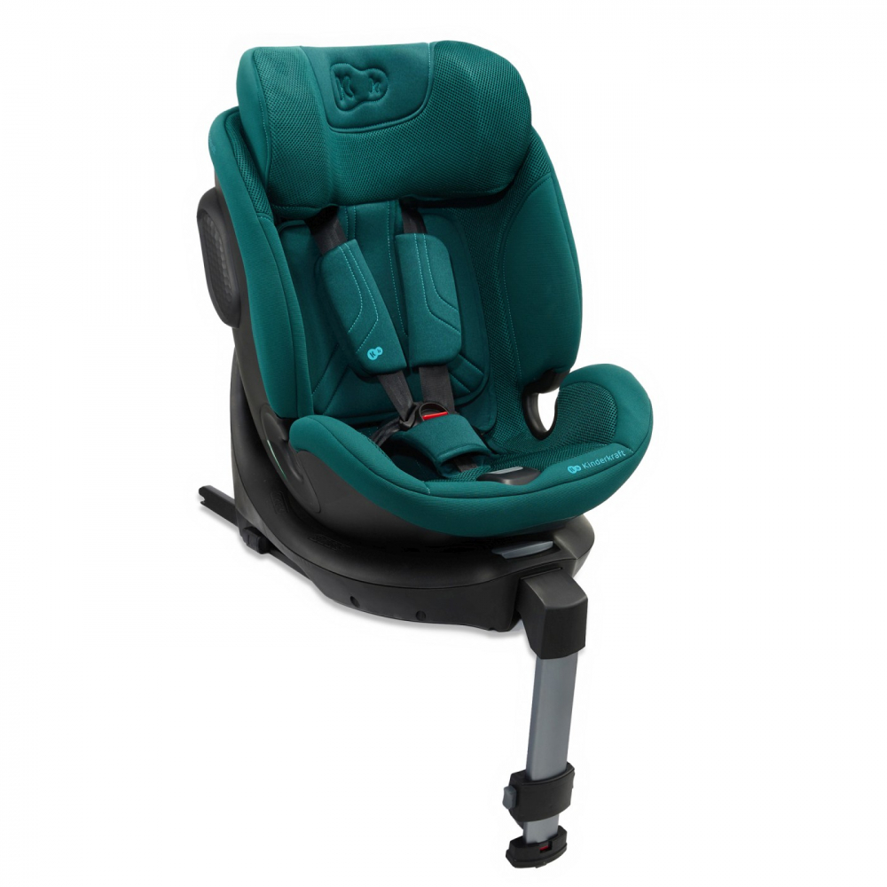Scaun auto Kinderkraft Xrider 2 Green, i-size, 40-150 cm, rotativ, spatar reglabil, SPS, tetiera ajustabila - 7