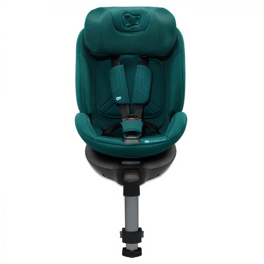 Scaun auto Kinderkraft Xrider 2 Green, i-size, 40-150 cm, rotativ, spatar reglabil, SPS, tetiera ajustabila - 8