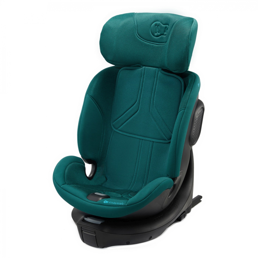 Scaun auto Kinderkraft Xrider 2 Green, i-size, 40-150 cm, rotativ, spatar reglabil, SPS, tetiera ajustabila - 10