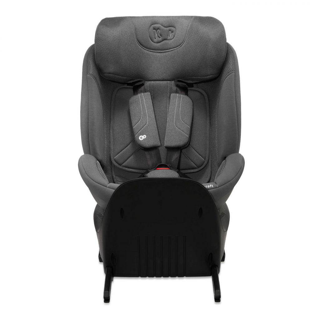 Scaun auto Kinderkraft Xrider 2 Grey, i-size, 40-150 cm, rotativ, spatar reglabil, SPS, tetiera ajustabila - 2
