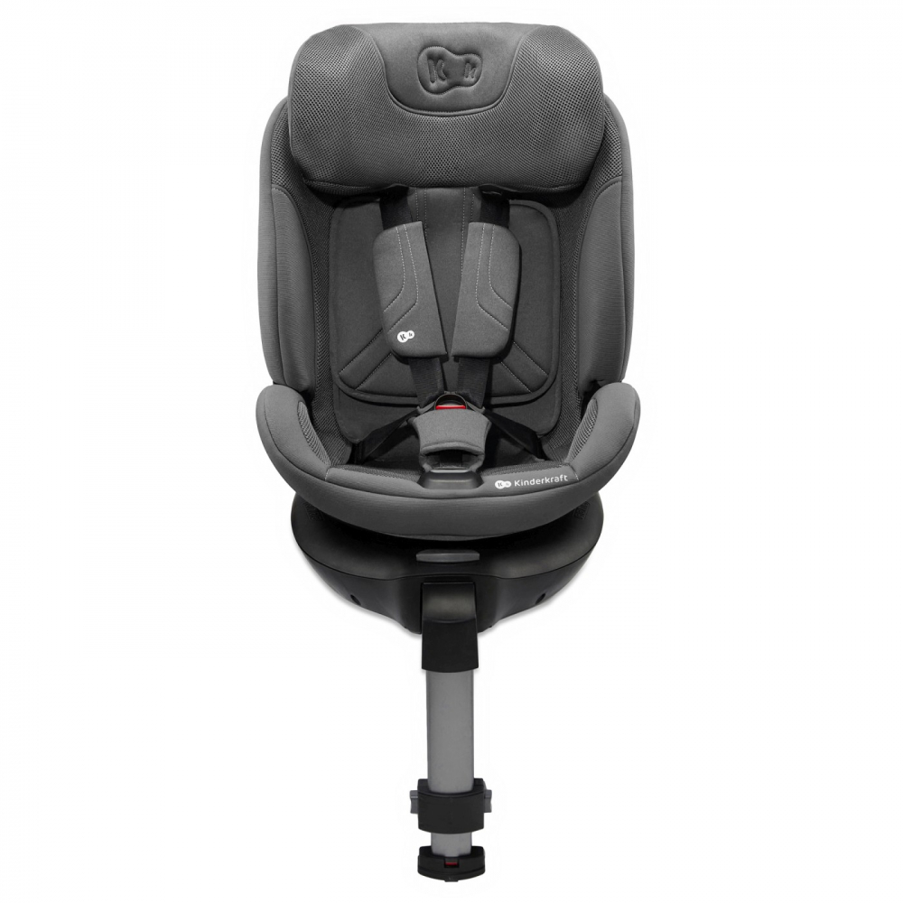 Scaun auto Kinderkraft Xrider 2 Grey, i-size, 40-150 cm, rotativ, spatar reglabil, SPS, tetiera ajustabila - 5