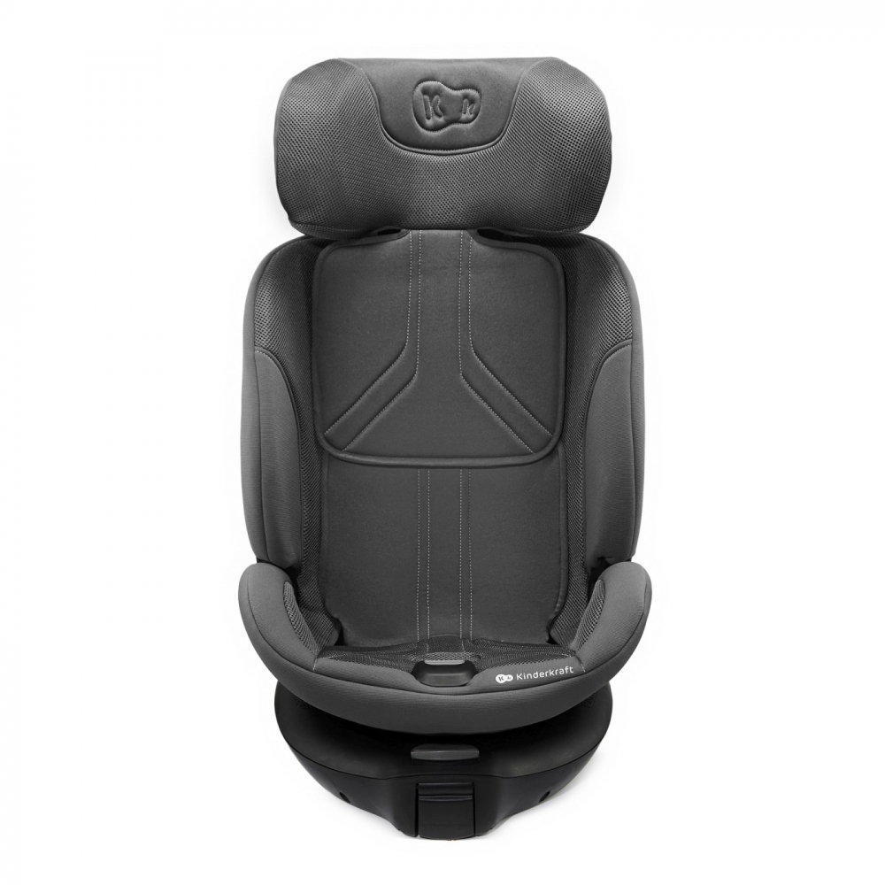 Scaun auto Kinderkraft Xrider 2 Grey, i-size, 40-150 cm, rotativ, spatar reglabil, SPS, tetiera ajustabila - 8