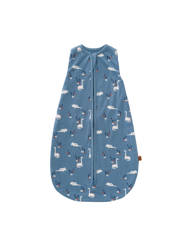 Sac de dormit cocon din bumbac organic 0-3 luni model Dino - 2