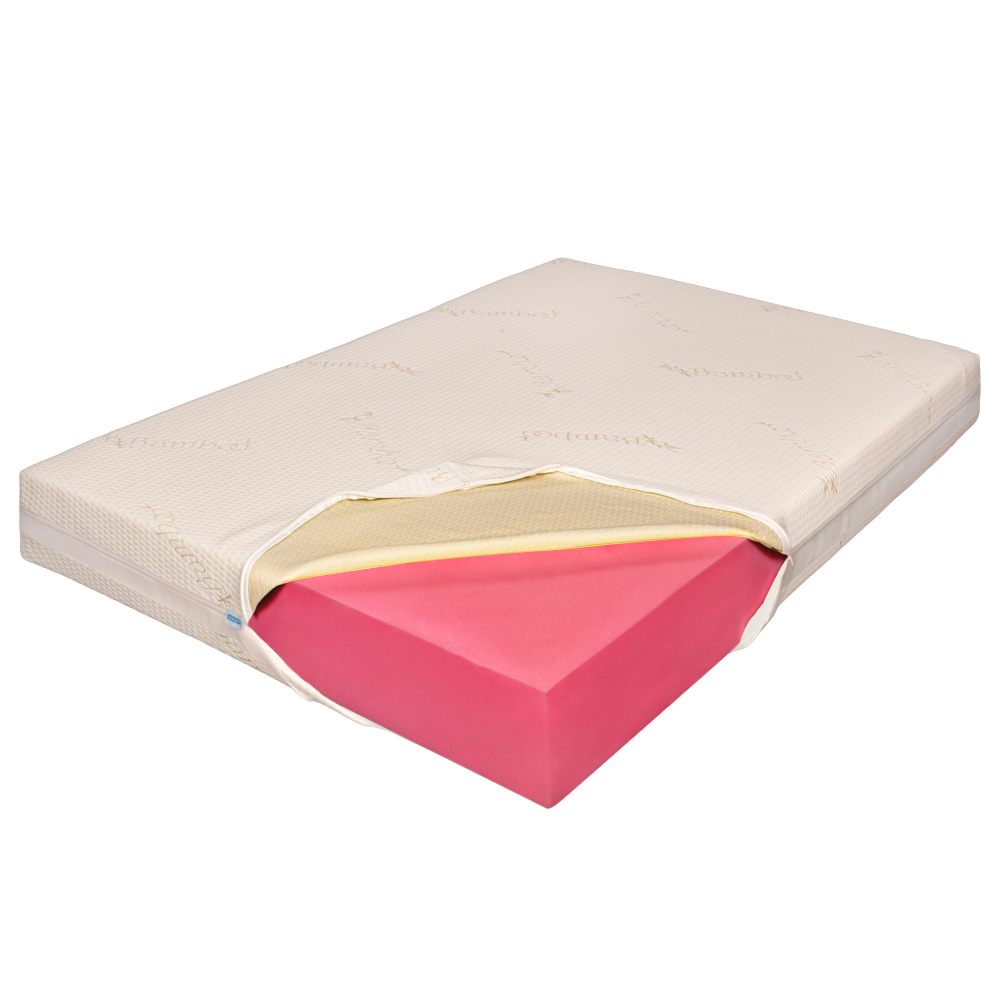 Saltea de pat ortopedica, reversibila, Bio Bambus Medical Strong 190x90x18 cm - 4