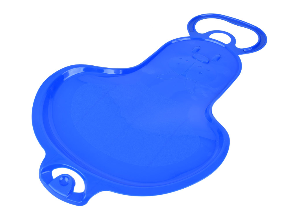 Saniuta pentru copii albastra, model tip placa din plastic, greutate maxima suportata 50 kg - 3 | YEO