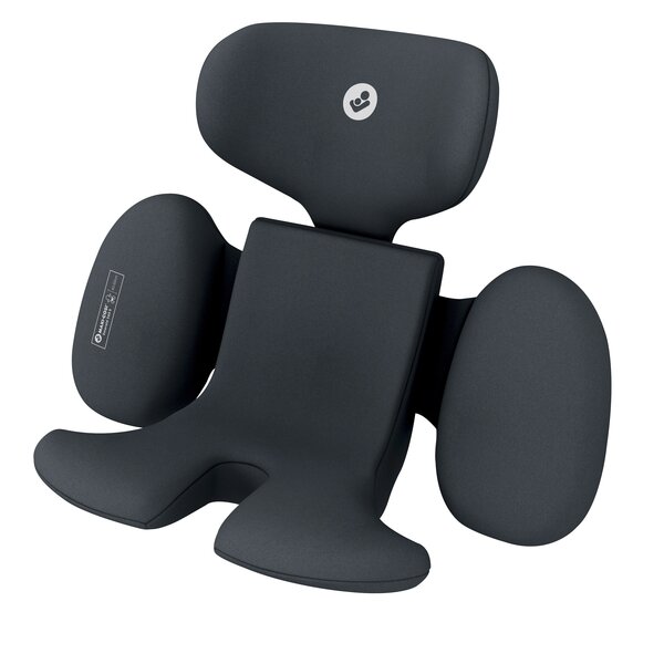 Scaun auto I-Size Maxi-Cosi Emerald 360 S Tonal Black cu isofix, picior de sustinere, rotatie 360, protectie la impact lateral - 3