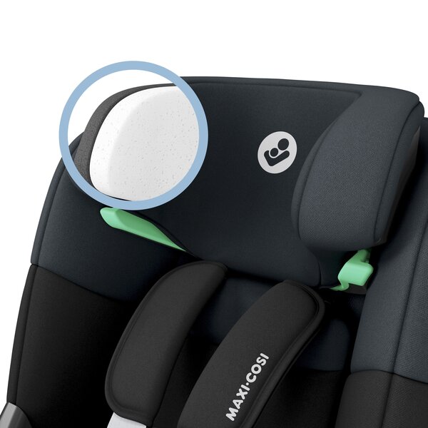 Scaun auto I-Size Maxi-Cosi Emerald 360 S Tonal Black cu isofix, picior de sustinere, rotatie 360, protectie la impact lateral - 5