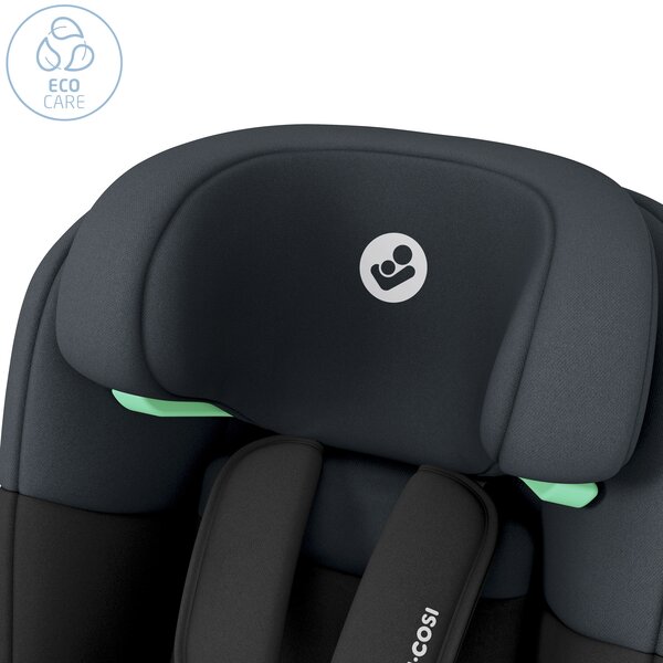 Scaun auto I-Size Maxi-Cosi Emerald 360 S Tonal Black cu isofix, picior de sustinere, rotatie 360, protectie la impact lateral - 6