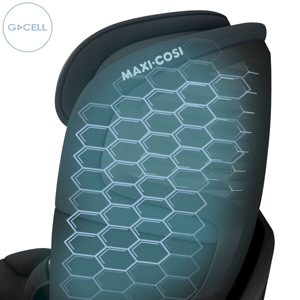 Scaun auto I-Size Maxi-Cosi Emerald 360 S Tonal Black cu isofix, picior de sustinere, rotatie 360, protectie la impact lateral - 7